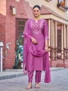 Dhruvi 505 Silk Embroidery Kurti With Bottom Dupatta 